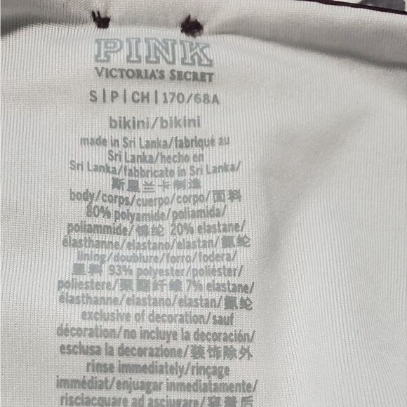 NWT Pink Victoria's Secret Egg Plant Purple Bikini With Rouging - Picture 10 of 10
